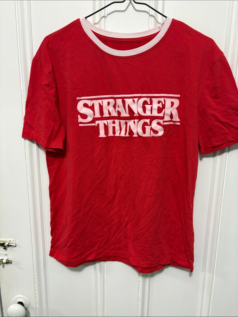 Stranger Things Red Graphic Short Sleeve Tee